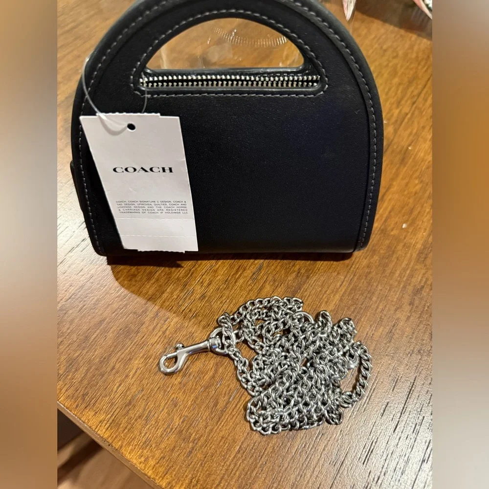 Coach Top Handle Card Case Crossbody Bag - Picture 7 of 9